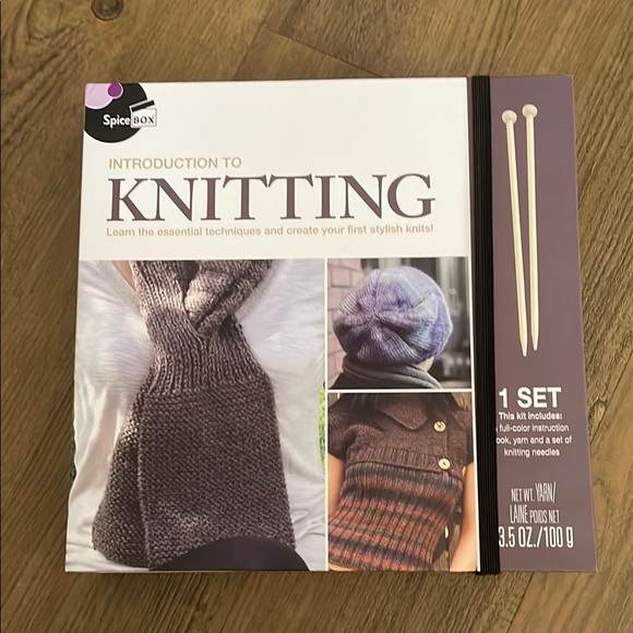 Spice Box Other - Spice Box Introduction to Knitting Set
